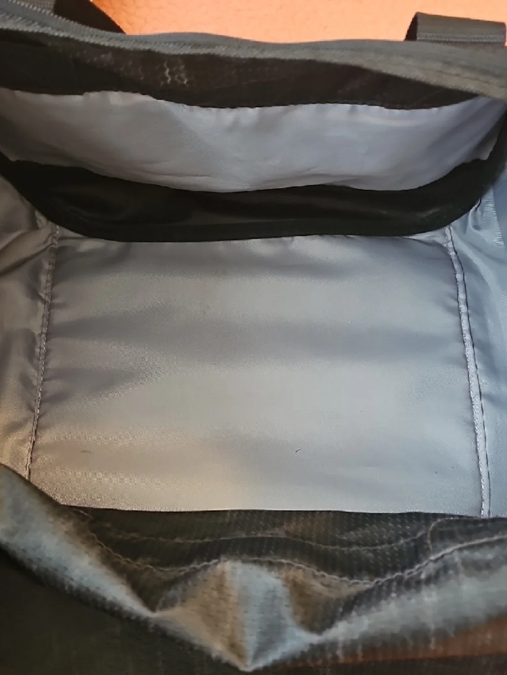 adidas Black Duffel Bag with White Logo